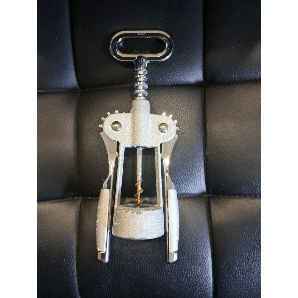 Vintage PEDRINI Italy Stainless‎ Steel Wing Cork Screw Wine Bottle Opener